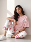 Pink But Printed - PJ Suit