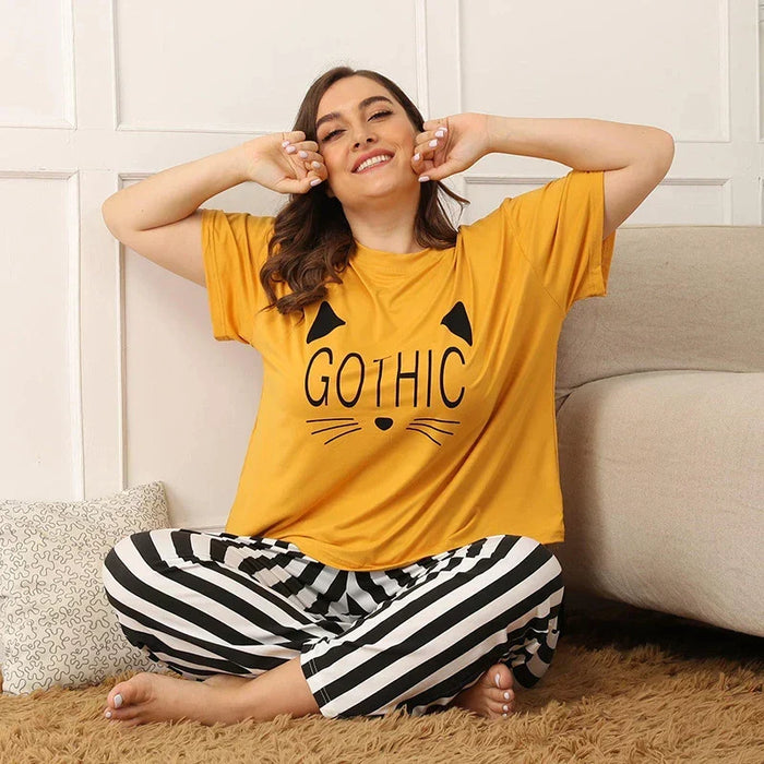 Gothic Printed - PJ Suit
