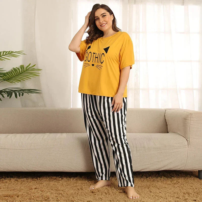 Gothic Printed - PJ Suit