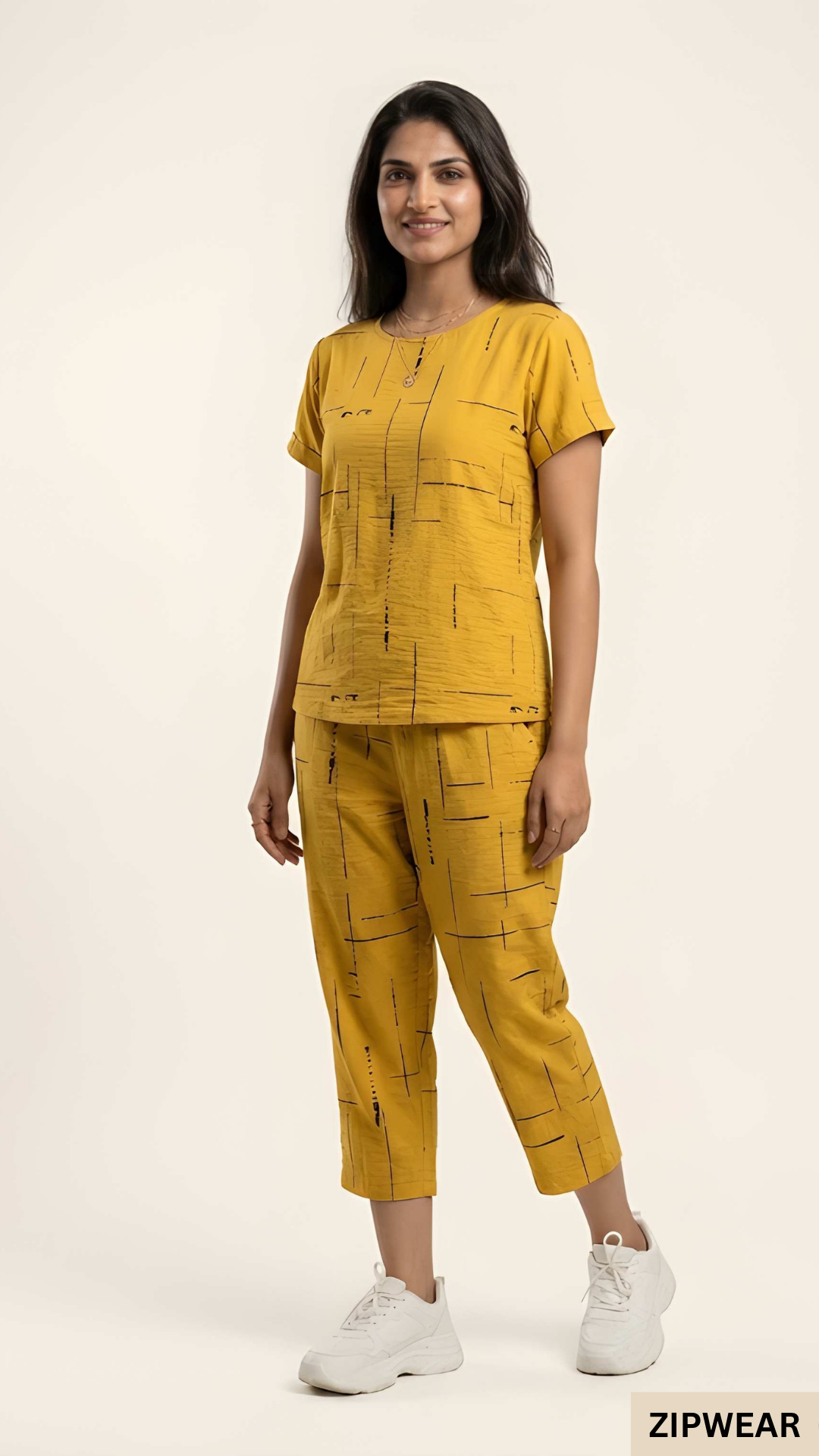 Yellow Capri - PJ Suit