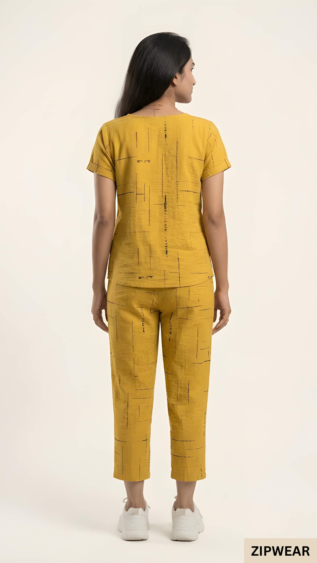 Yellow Capri - PJ Suit