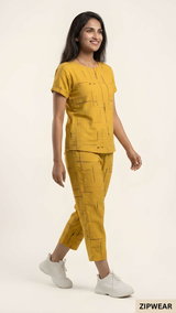 Yellow Capri - PJ Suit