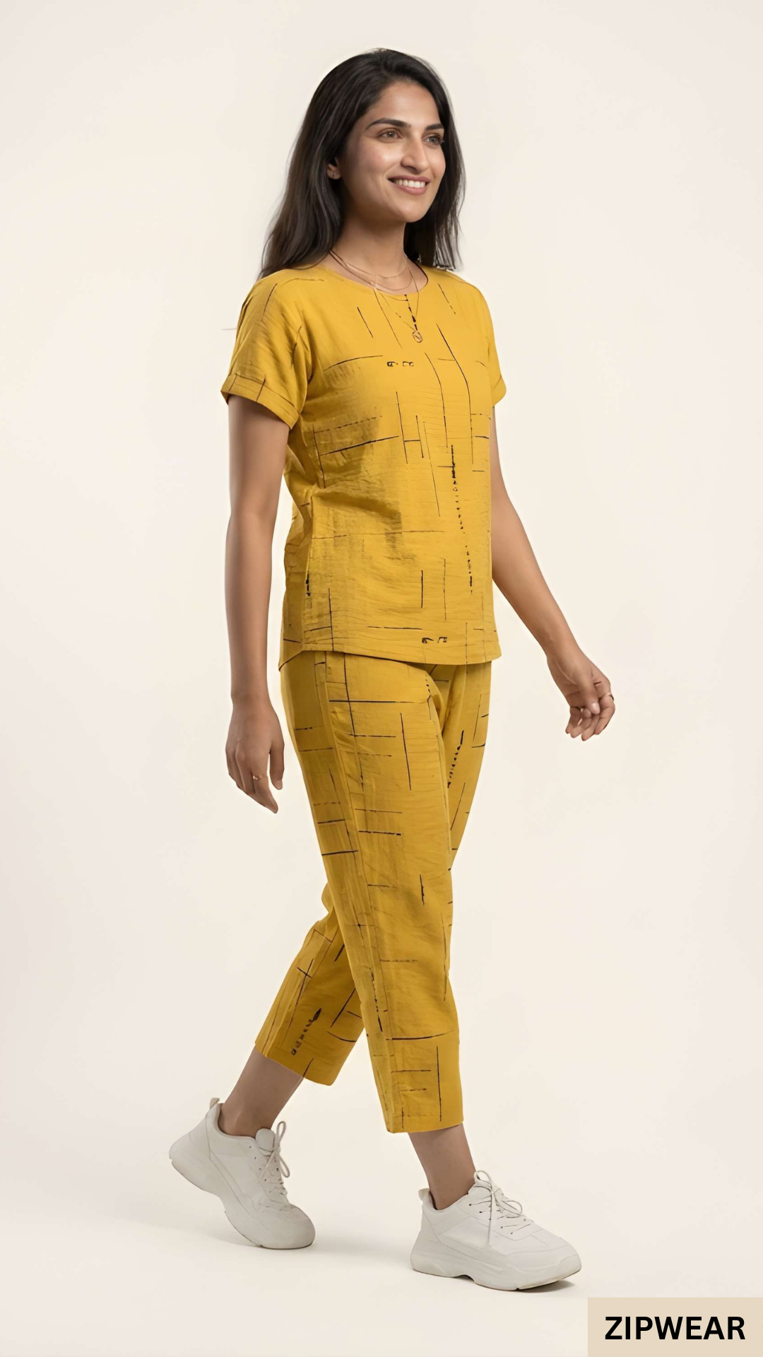 Yellow Capri - PJ Suit