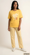 Cute Bear Printed - PJ Suit